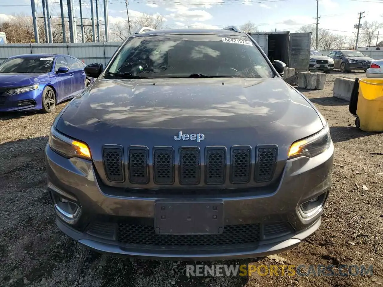 5 fotografías del automóvil dañado 1C4PJMDX9KD138299 JEEP GRAND CHER 2019