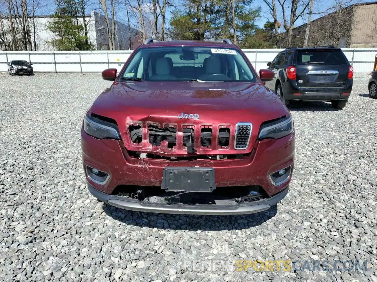 5 fotografías del automóvil dañado 1C4PJMDX9KD380560 JEEP GRAND CHER 2019