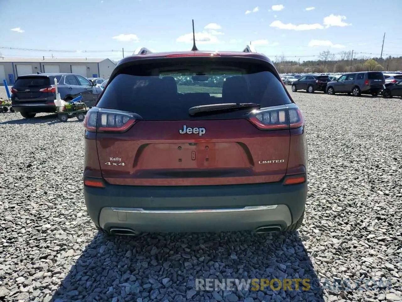 6 fotografías del automóvil dañado 1C4PJMDX9KD380560 JEEP GRAND CHER 2019
