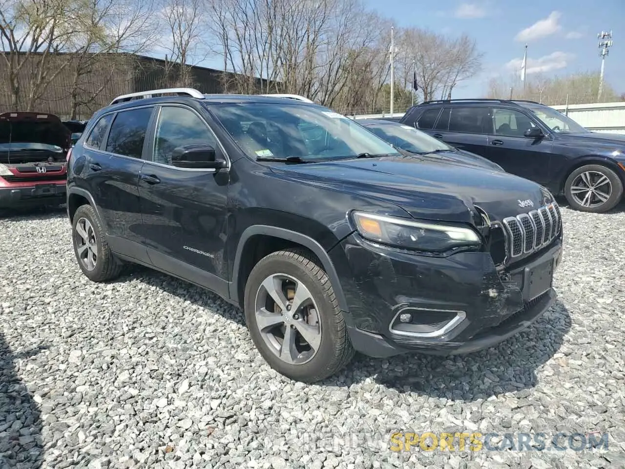 4 fotografías del automóvil dañado 1C4PJMDXXKD371303 JEEP GRAND CHER 2019