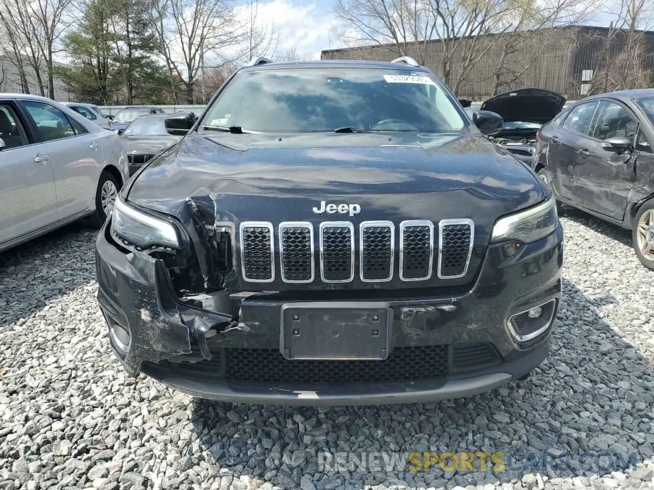 5 fotografías del automóvil dañado 1C4PJMDXXKD371303 JEEP GRAND CHER 2019
