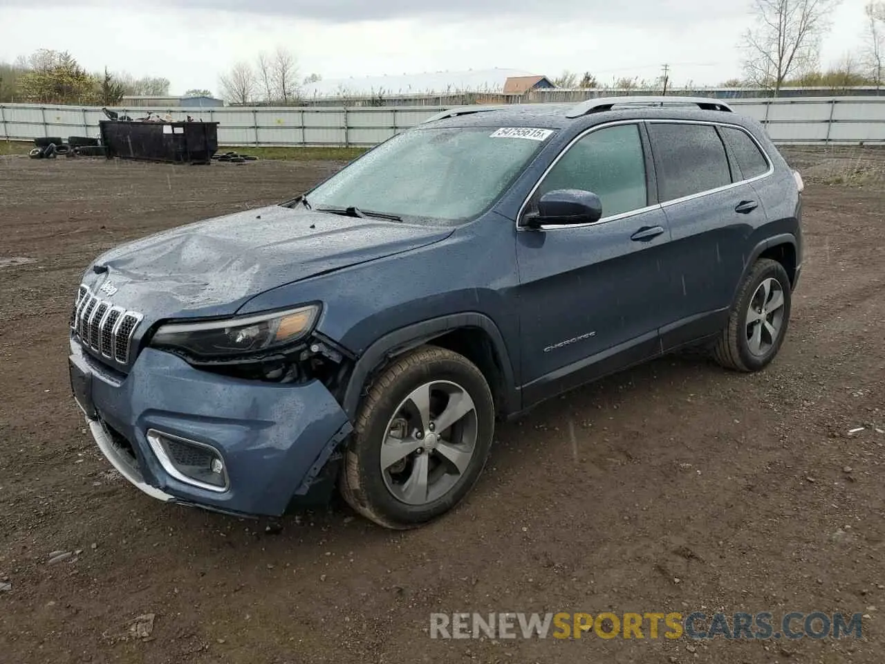 1 fotografías del automóvil dañado 1C4PJMDXXKD445898 JEEP GRAND CHER 2019