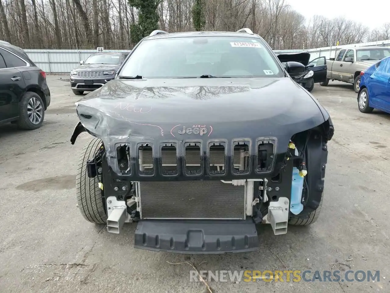5 fotografías del automóvil dañado 1C4PJMLB0KD319734 JEEP GRAND CHER 2019