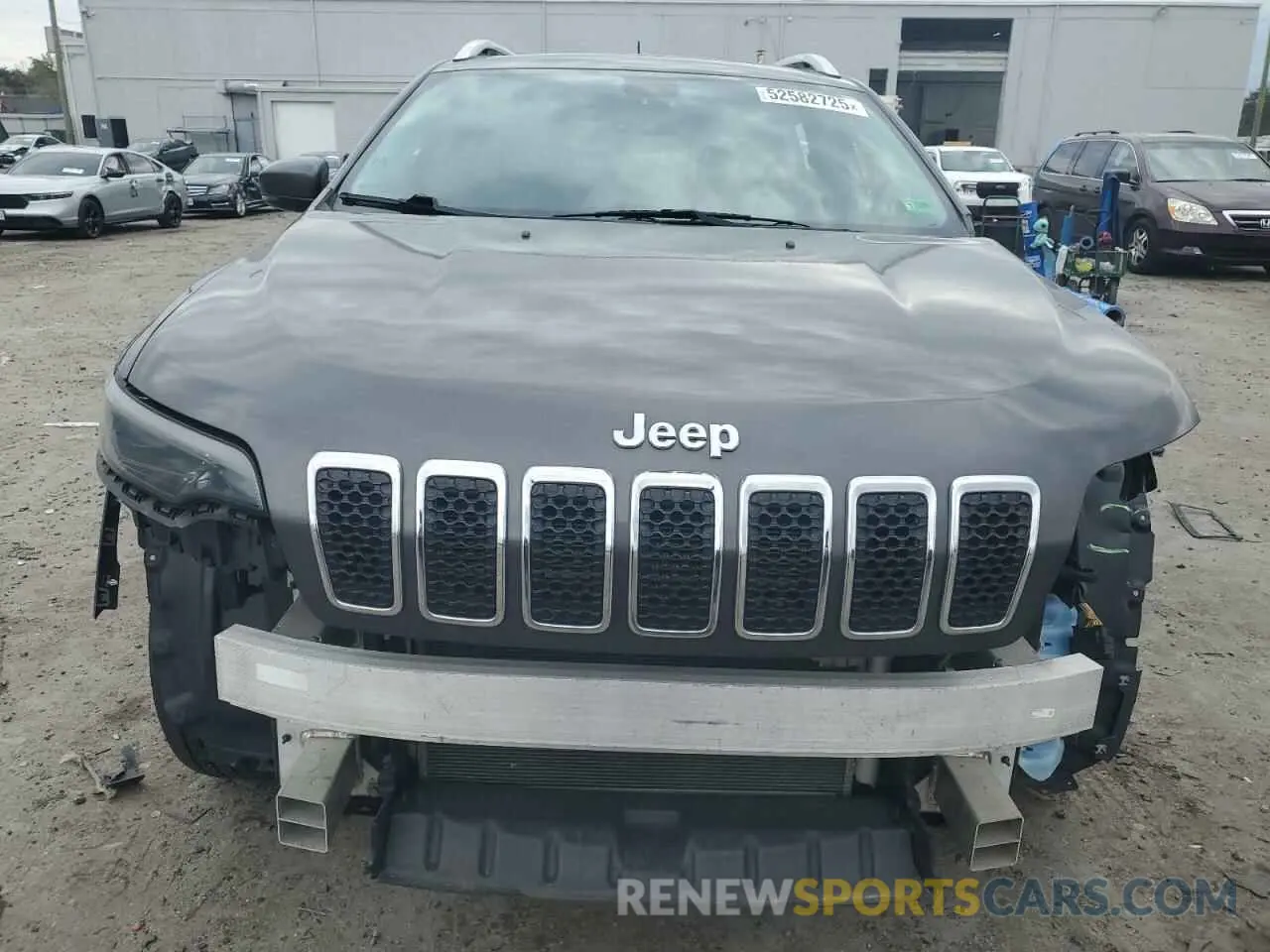 5 fotografías del automóvil dañado 1C4PJMLB3KD253809 JEEP GRAND CHER 2019