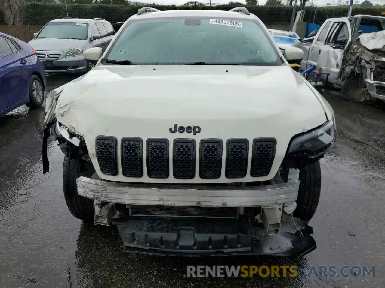 5 fotografías del automóvil dañado 1C4PJMLB3KD365249 JEEP GRAND CHER 2019
