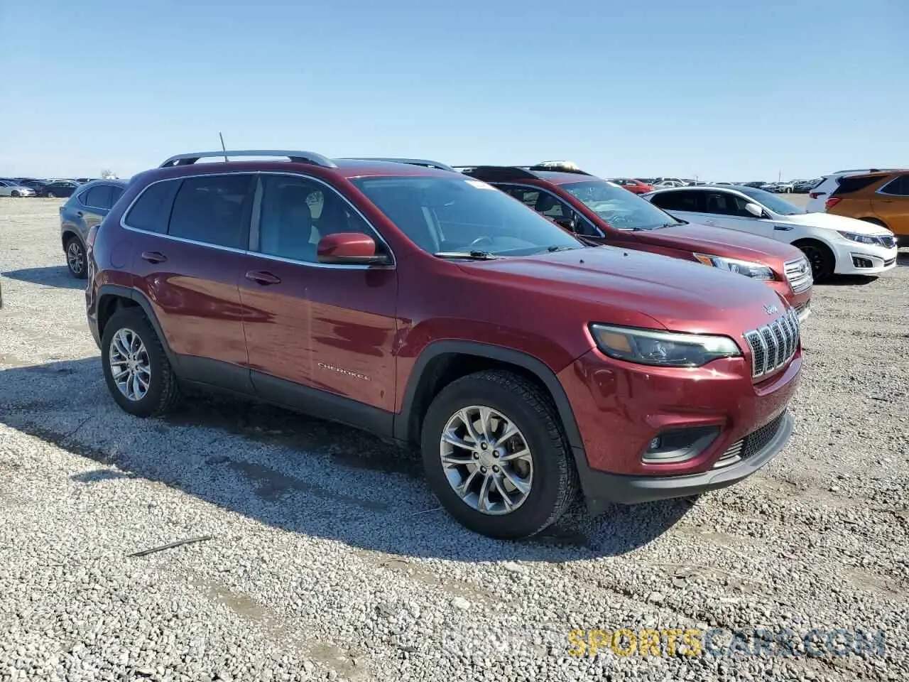 4 fotografías del automóvil dañado 1C4PJMLB4KD126146 JEEP GRAND CHER 2019