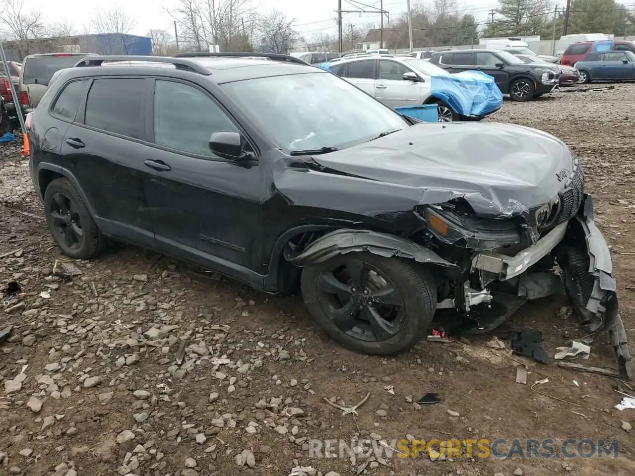 4 fotografías del automóvil dañado 1C4PJMLB4KD390399 JEEP GRAND CHER 2019