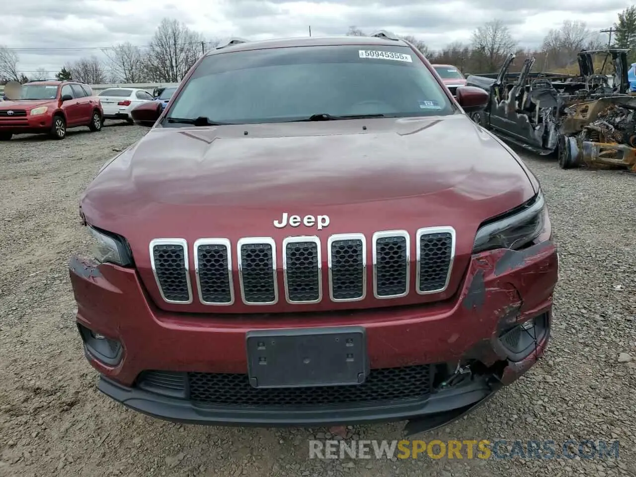 5 fotografías del automóvil dañado 1C4PJMLB5KD330664 JEEP GRAND CHER 2019