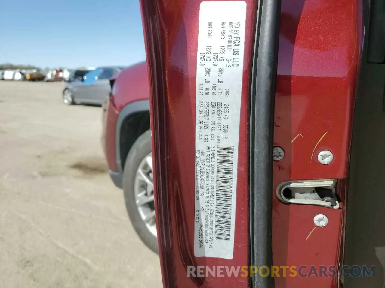 13 fotografías del automóvil dañado 1C4PJMLB6KD477950 JEEP GRAND CHER 2019