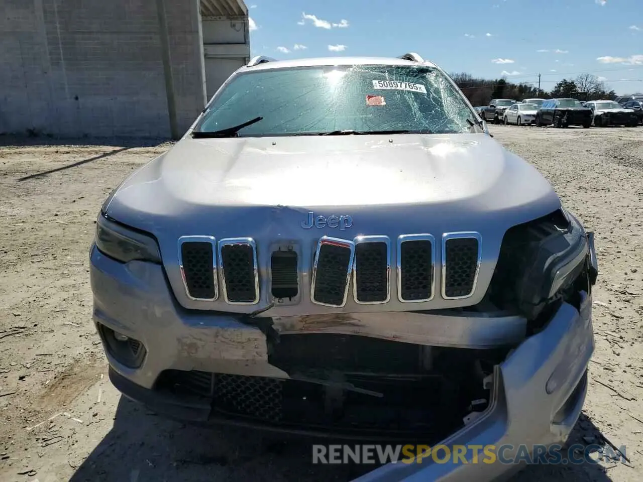 5 fotografías del automóvil dañado 1C4PJMLB7KD194683 JEEP GRAND CHER 2019