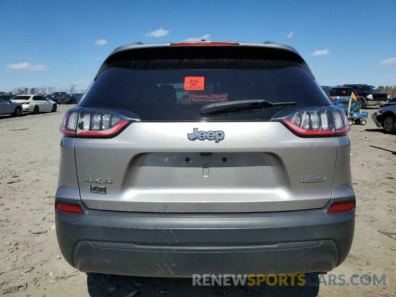 6 fotografías del automóvil dañado 1C4PJMLB7KD194683 JEEP GRAND CHER 2019