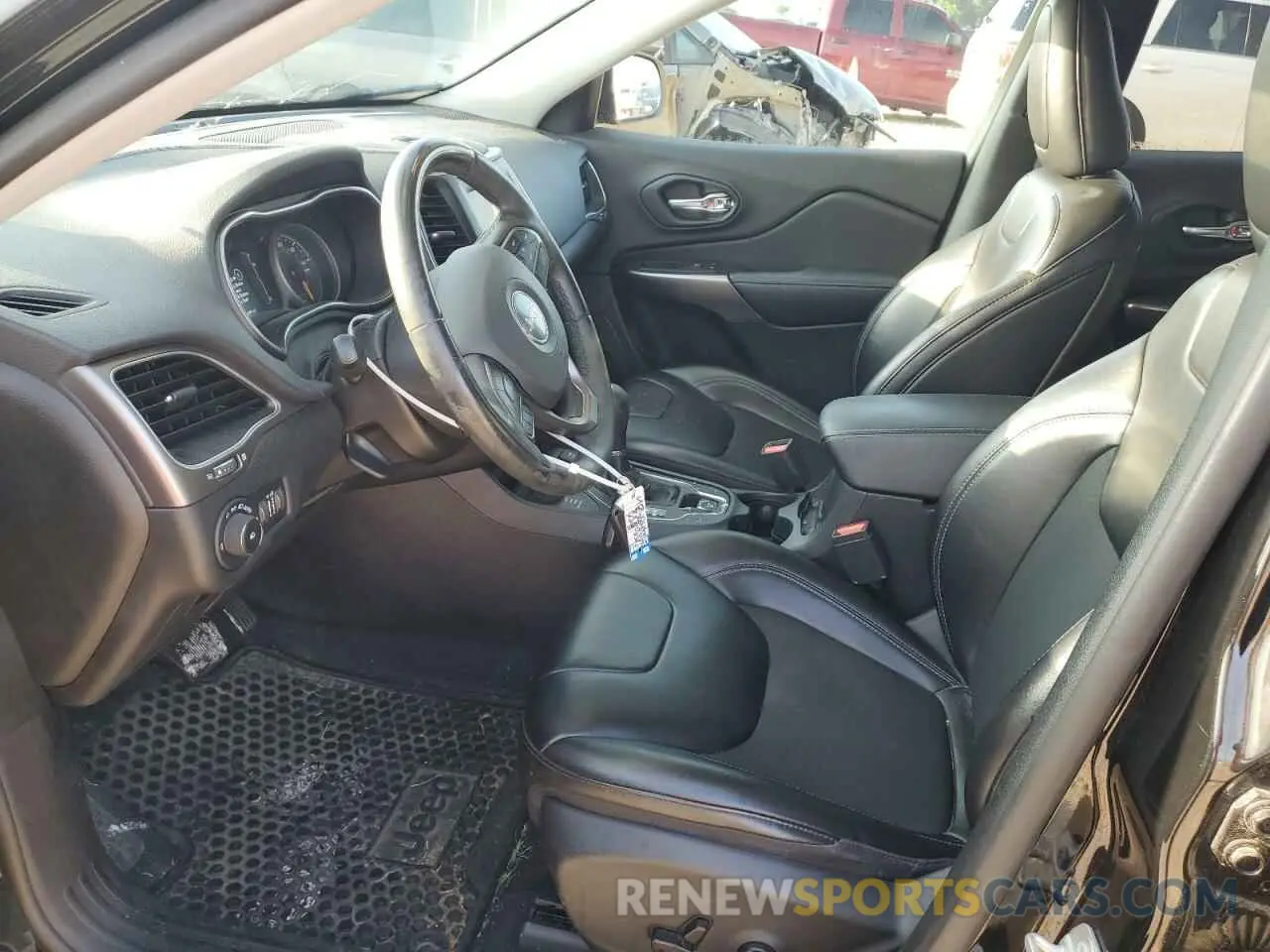 7 fotografías del automóvil dañado 1C4PJMLB7KD478458 JEEP GRAND CHER 2019