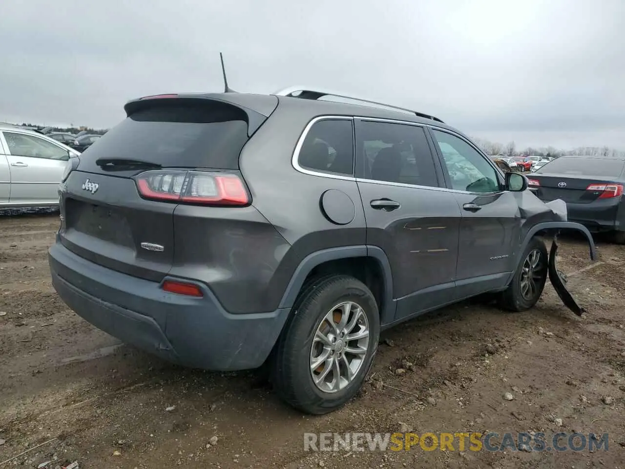 3 fotografías del automóvil dañado 1C4PJMLBXKD191020 JEEP GRAND CHER 2019