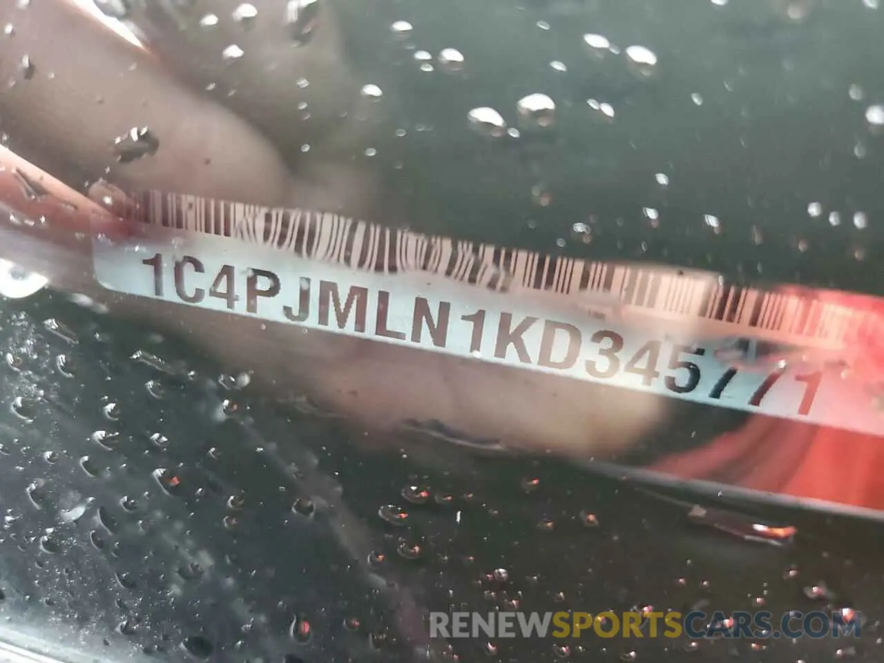 12 fotografías del automóvil dañado 1C4PJMLN1KD345771 JEEP GRAND CHER 2019