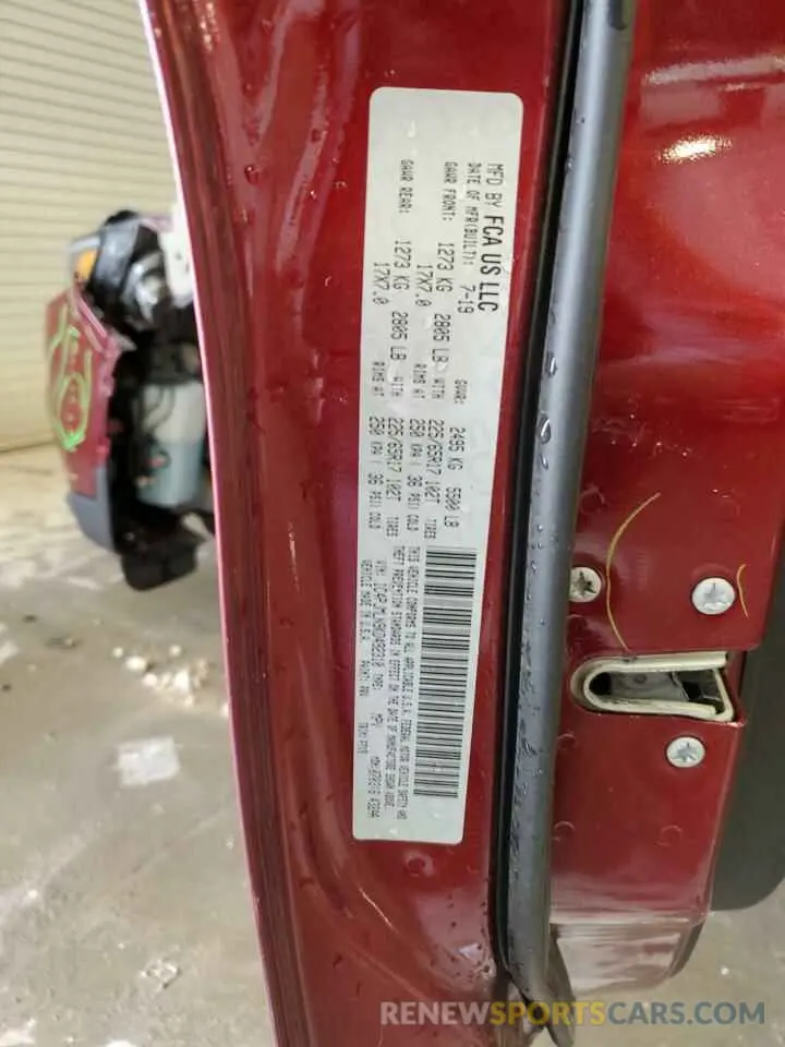 13 fotografías del automóvil dañado 1C4PJMLN9KD492310 JEEP GRAND CHER 2019