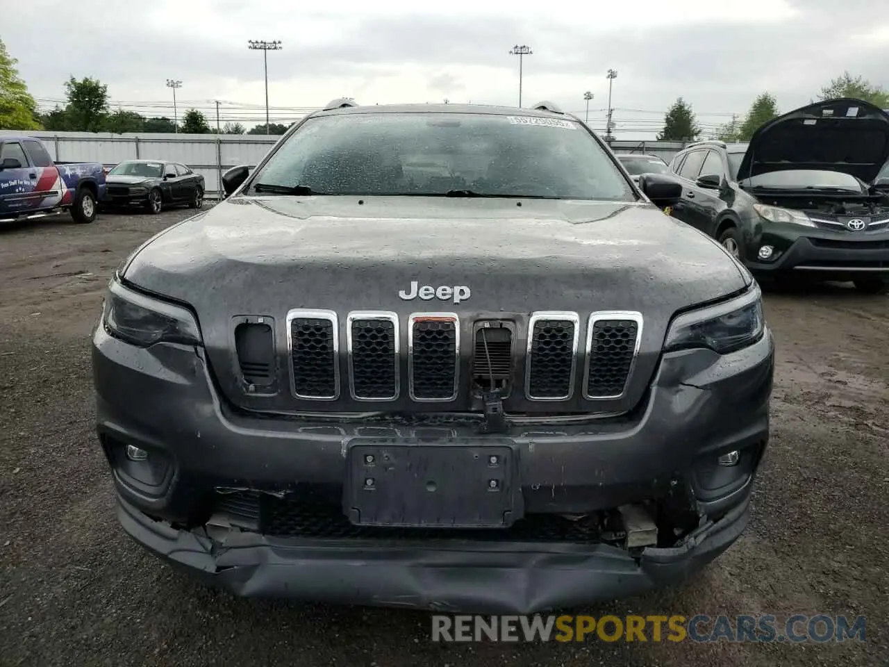 5 fotografías del automóvil dañado 1C4PJMLX1KD471582 JEEP GRAND CHER 2019