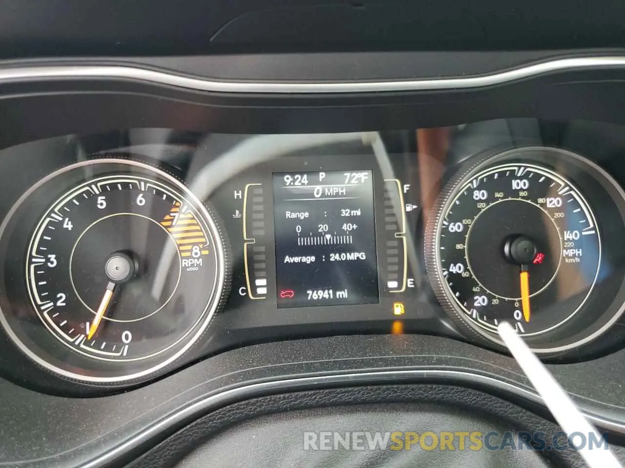 9 fotografías del automóvil dañado 1C4PJMLX1KD471582 JEEP GRAND CHER 2019