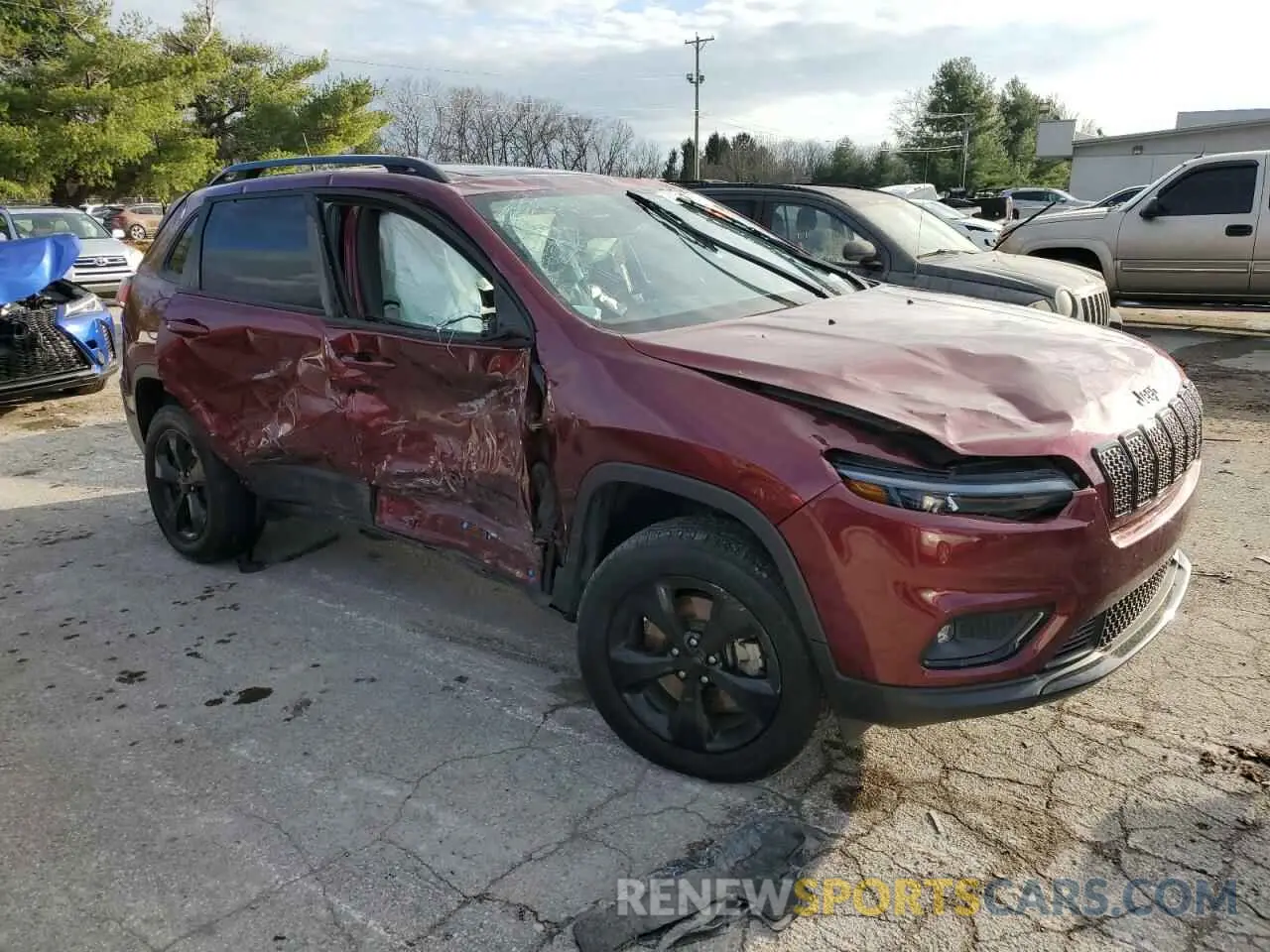 4 fotografías del automóvil dañado 1C4PJMLX3KD302096 JEEP GRAND CHER 2019