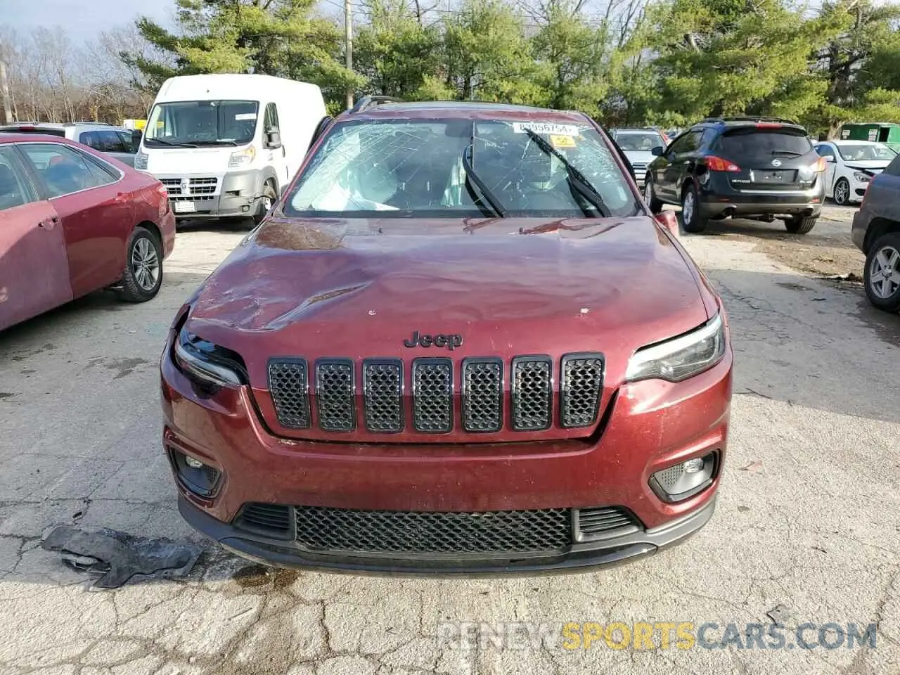 5 fotografías del automóvil dañado 1C4PJMLX3KD302096 JEEP GRAND CHER 2019