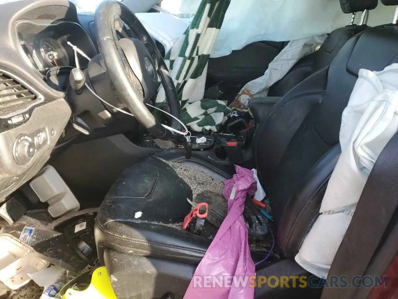 7 fotografías del automóvil dañado 1C4PJMLX3KD302096 JEEP GRAND CHER 2019