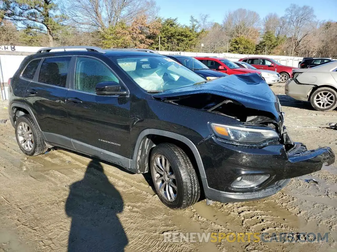 4 fotografías del automóvil dañado 1C4PJMLX3KD460275 JEEP GRAND CHER 2019