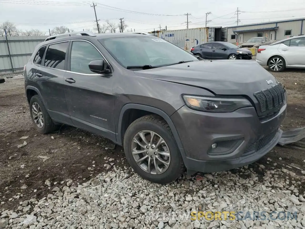 4 fotografías del automóvil dañado 1C4PJMLX6KD378329 JEEP GRAND CHER 2019