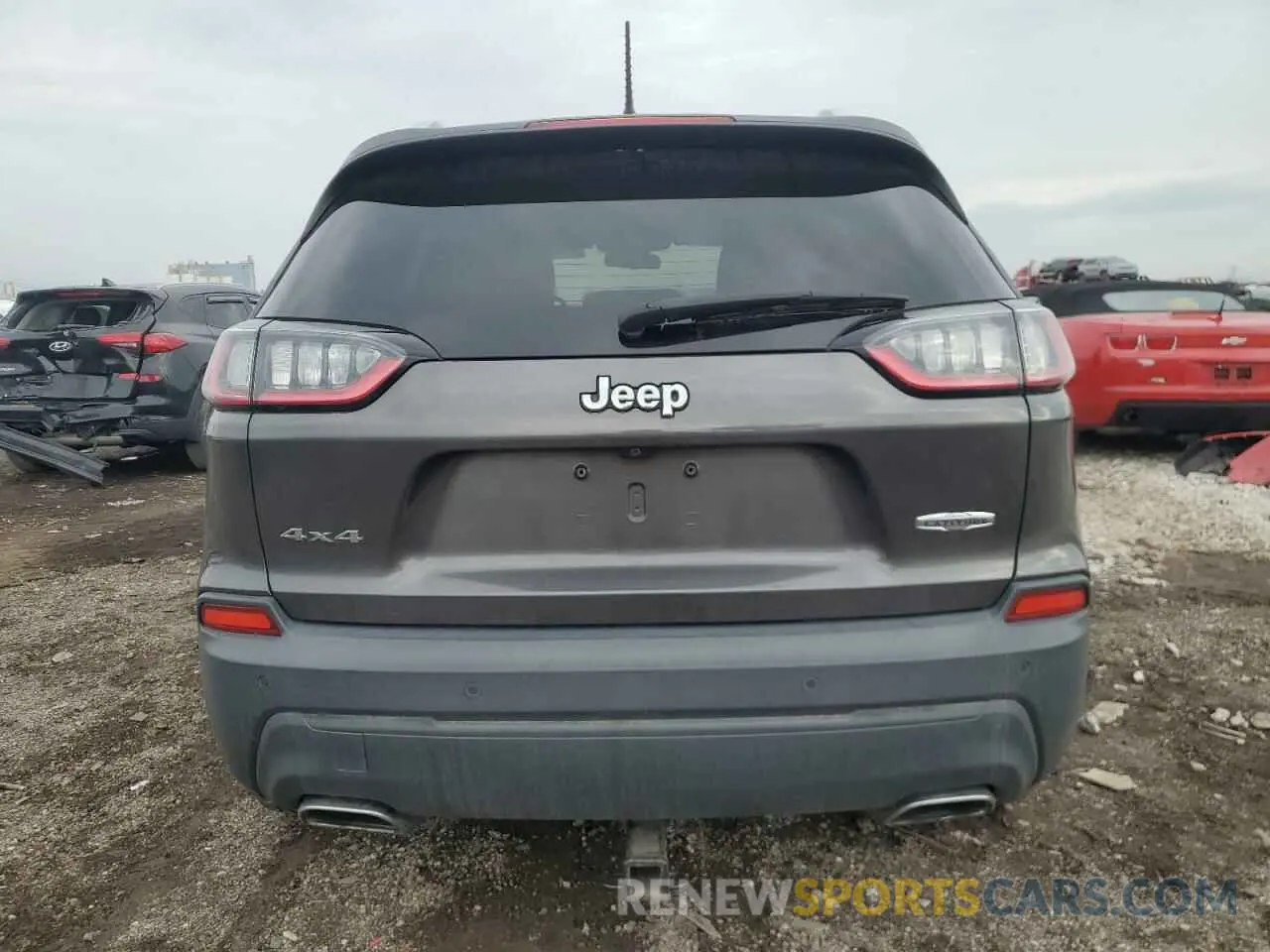 6 fotografías del automóvil dañado 1C4PJMLX6KD378329 JEEP GRAND CHER 2019