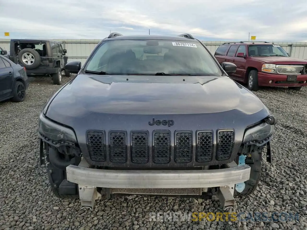 5 fotografías del automóvil dañado 1C4PJMLX6KD413161 JEEP GRAND CHER 2019