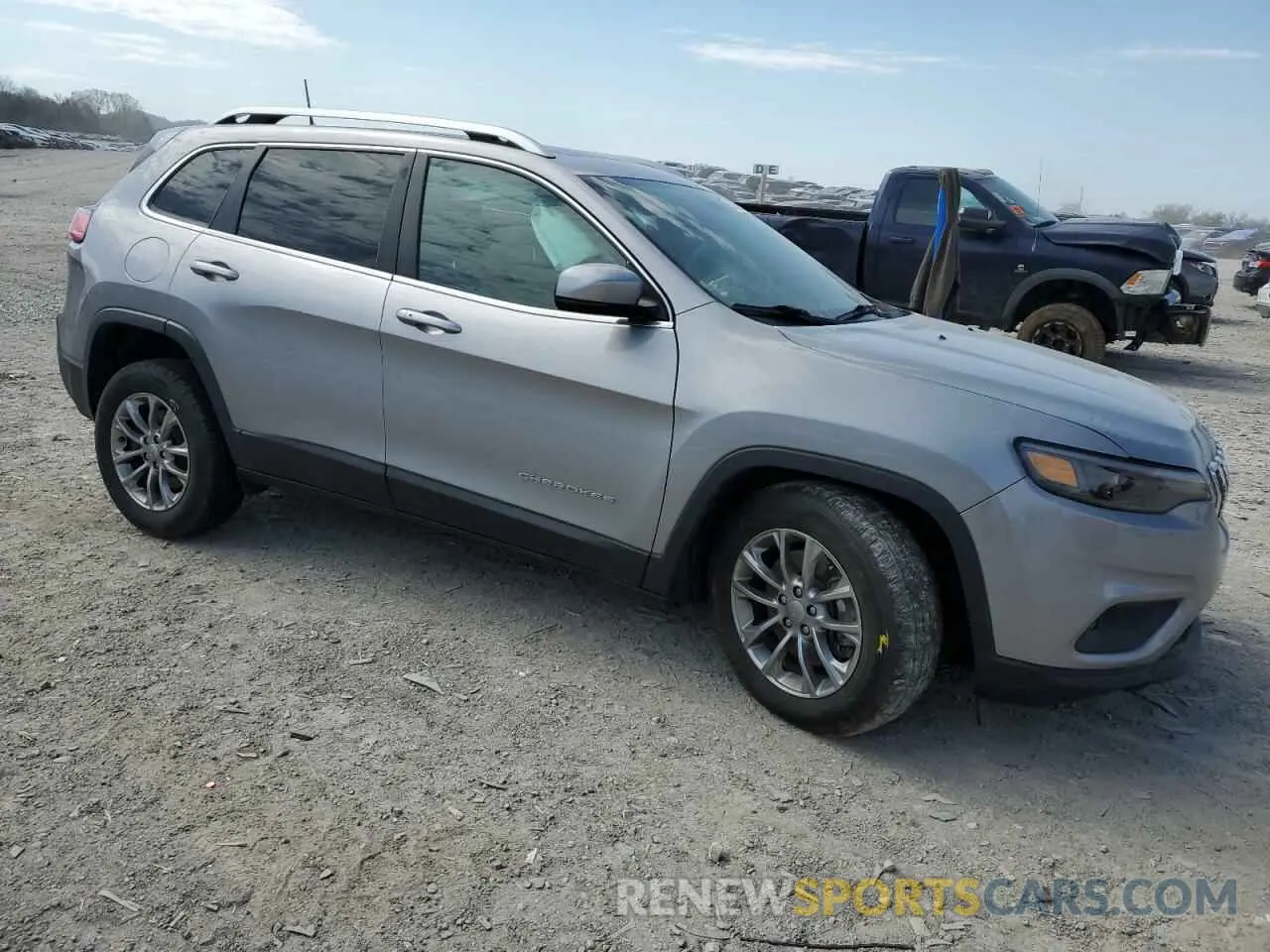 4 fotografías del automóvil dañado 1C4PJMLX7KD364990 JEEP GRAND CHER 2019