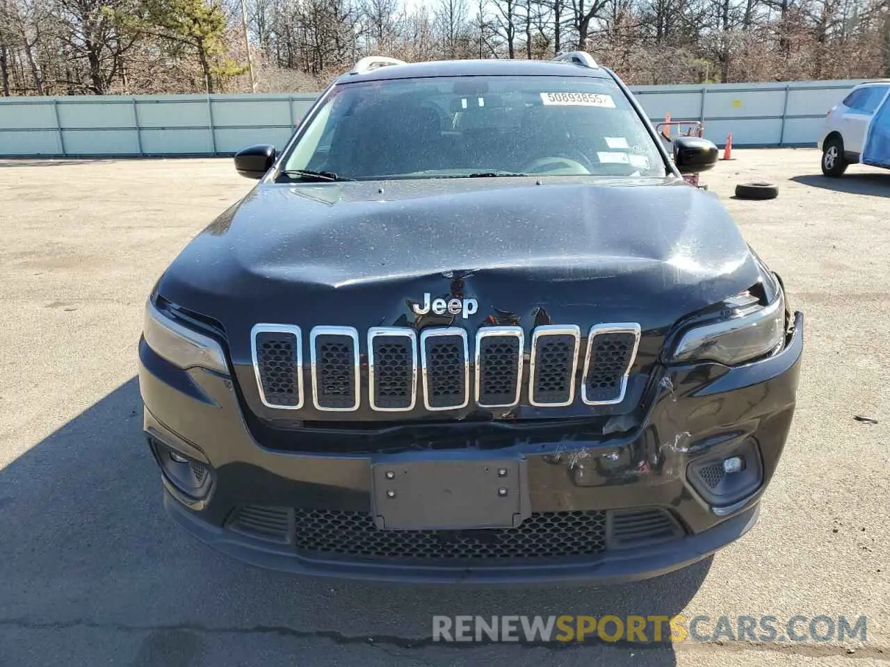 5 fotografías del automóvil dañado 1C4PJMLX8KD413131 JEEP GRAND CHER 2019