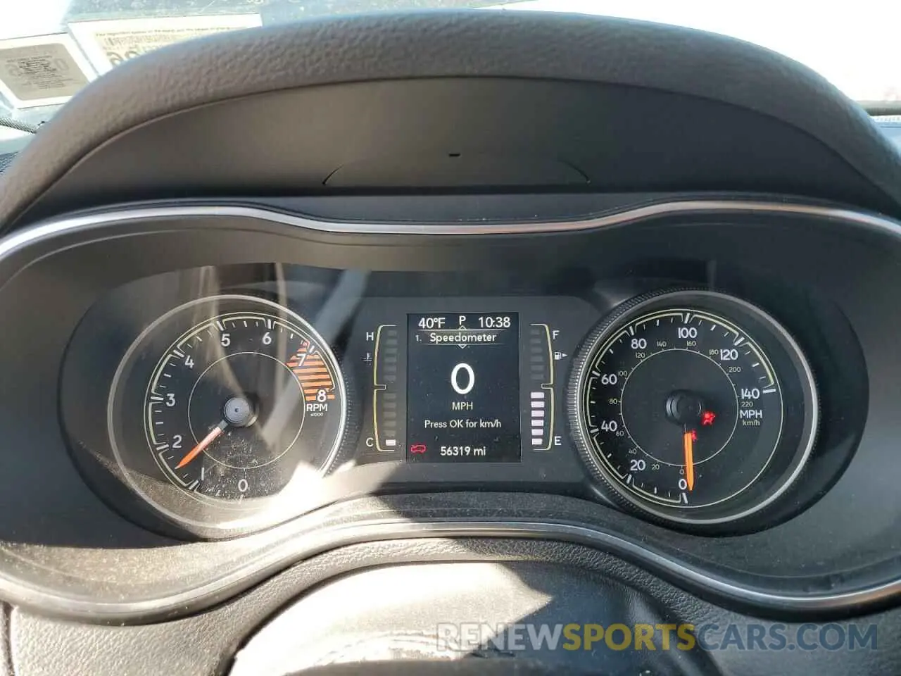 9 fotografías del automóvil dañado 1C4PJMLX8KD413131 JEEP GRAND CHER 2019