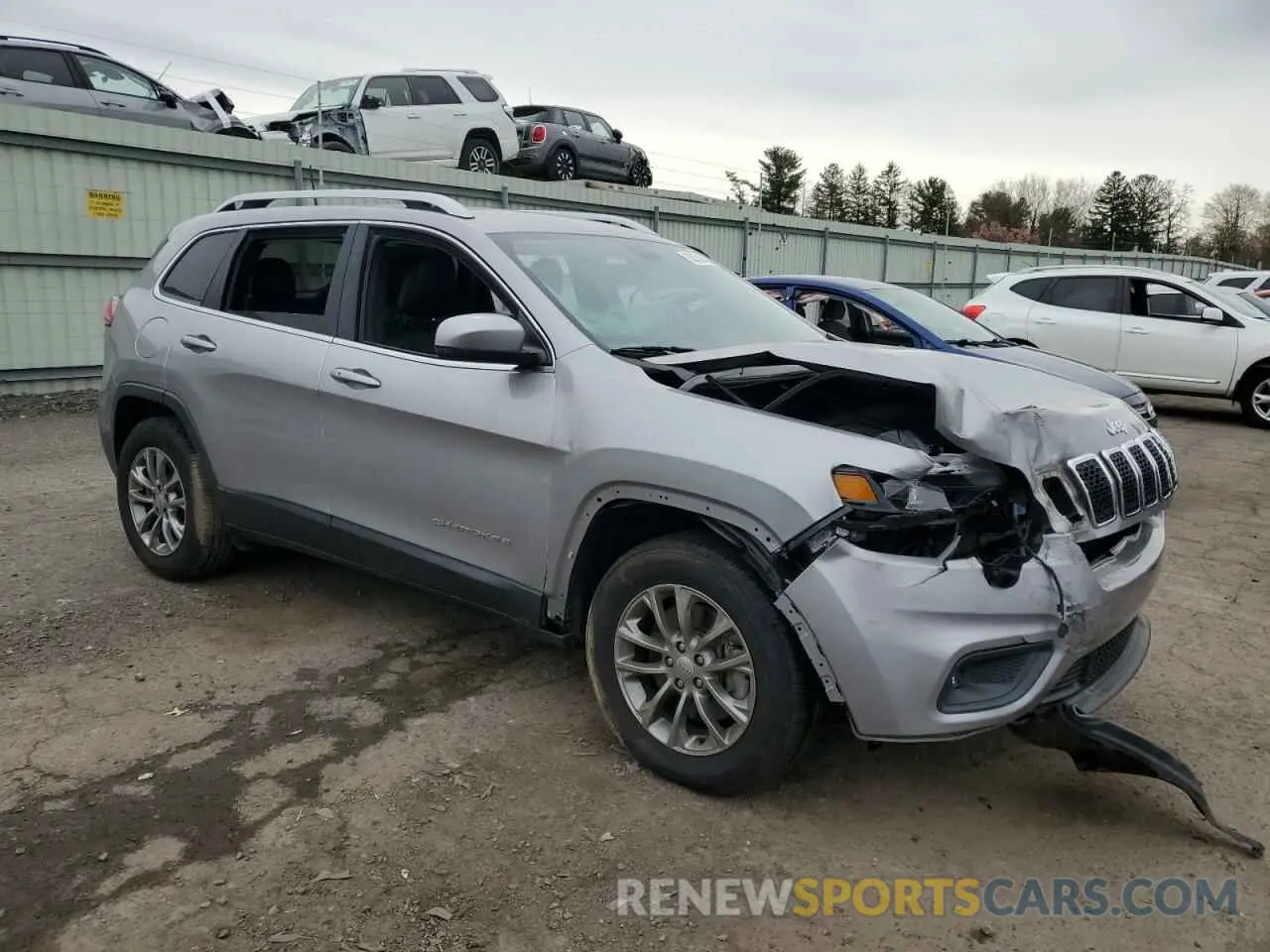 4 fotografías del automóvil dañado 1C4PJMLX8KD447411 JEEP GRAND CHER 2019