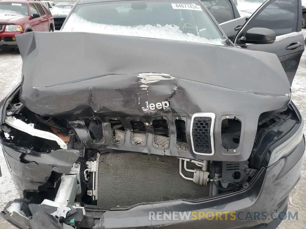 12 fotografías del automóvil dañado 1C4PJMLX9KD347043 JEEP GRAND CHER 2019
