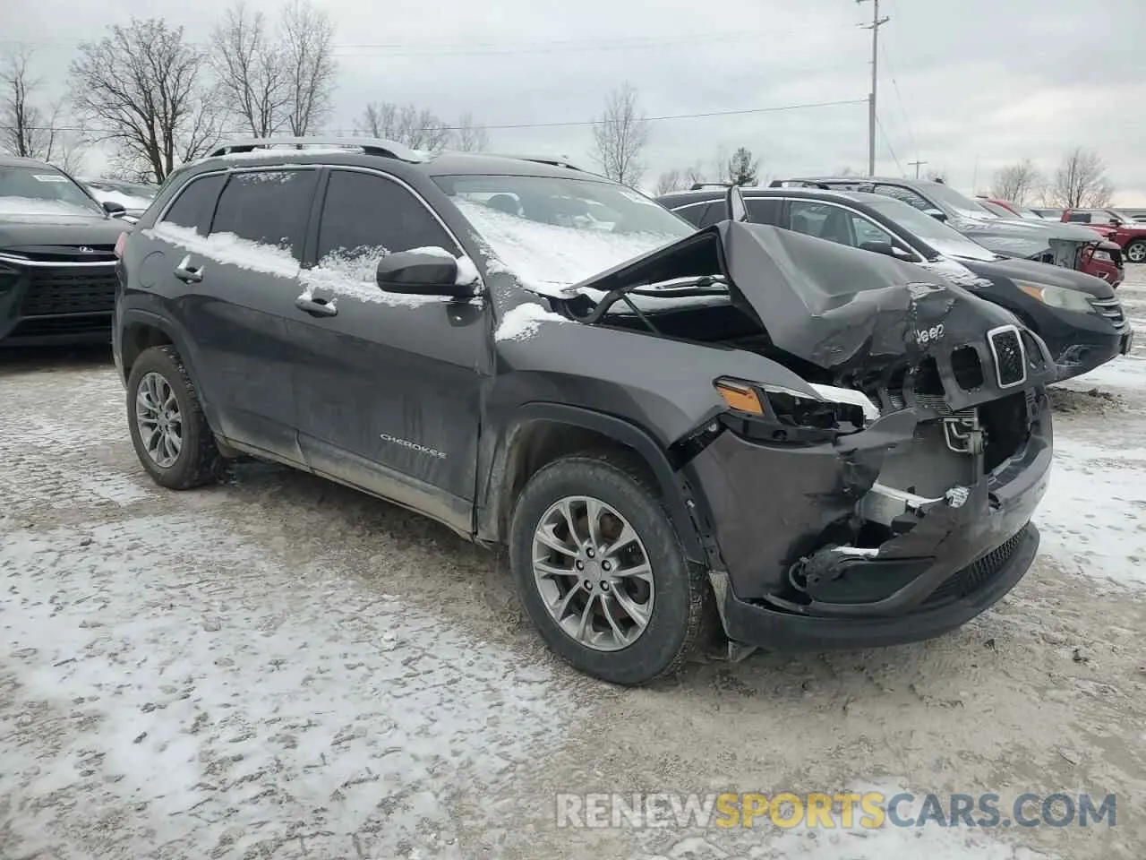 4 fotografías del automóvil dañado 1C4PJMLX9KD347043 JEEP GRAND CHER 2019