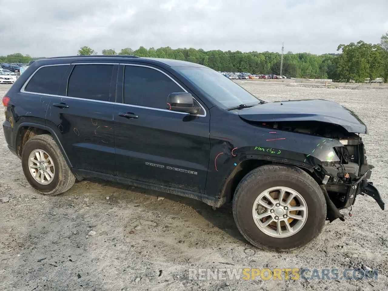 4 fotografías del automóvil dañado 1C4RJEAG1KC662264 JEEP GRAND CHER 2019