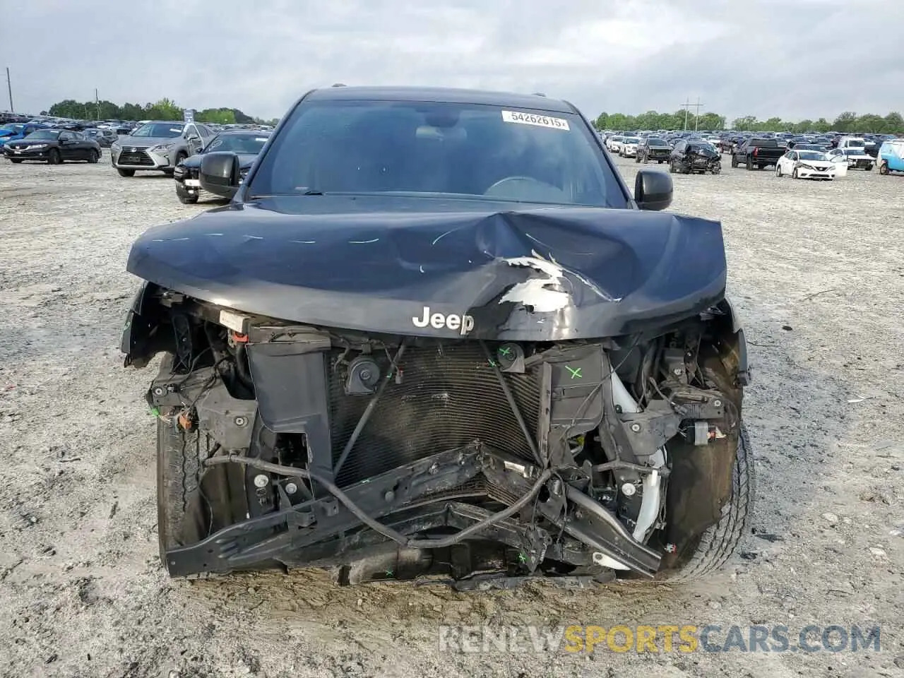 5 fotografías del automóvil dañado 1C4RJEAG1KC662264 JEEP GRAND CHER 2019