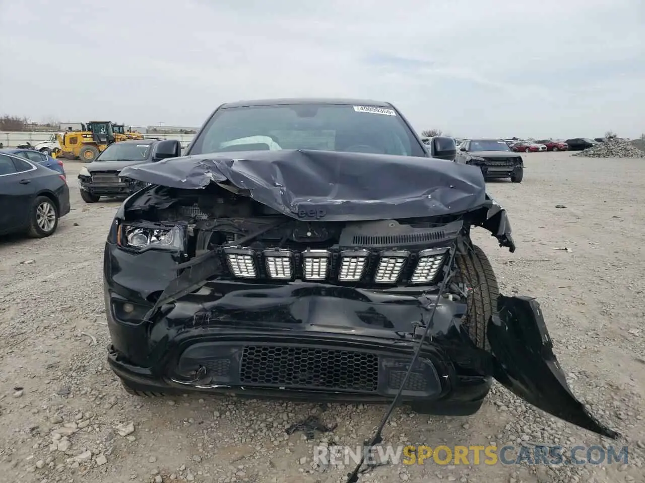 5 fotografías del automóvil dañado 1C4RJEAG4KC704801 JEEP GRAND CHER 2019