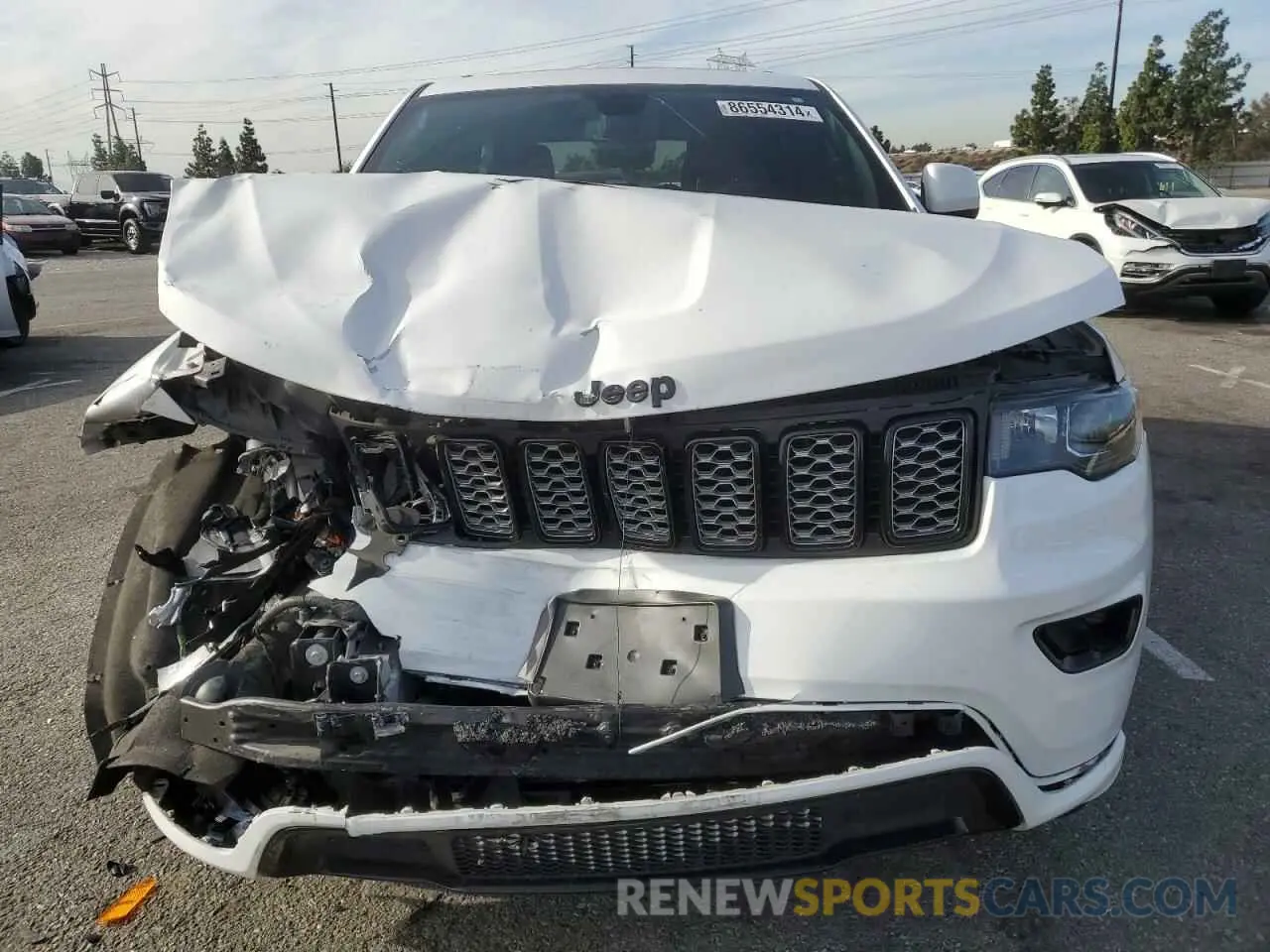 5 fotografías del automóvil dañado 1C4RJEAG7KC752552 JEEP GRAND CHER 2019