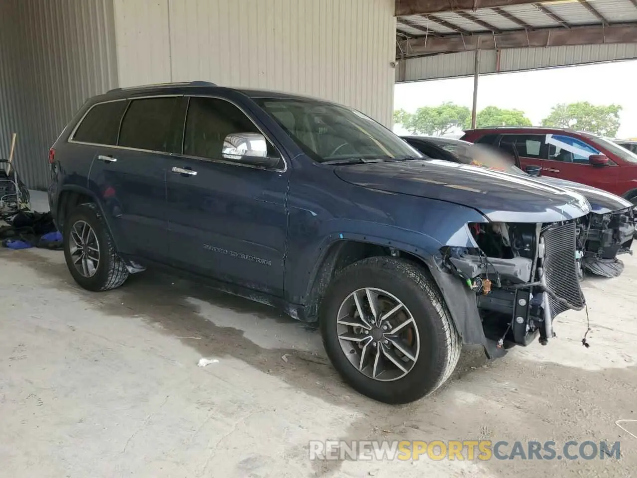 4 fotografías del automóvil dañado 1C4RJEBG1KC816874 JEEP GRAND CHER 2019