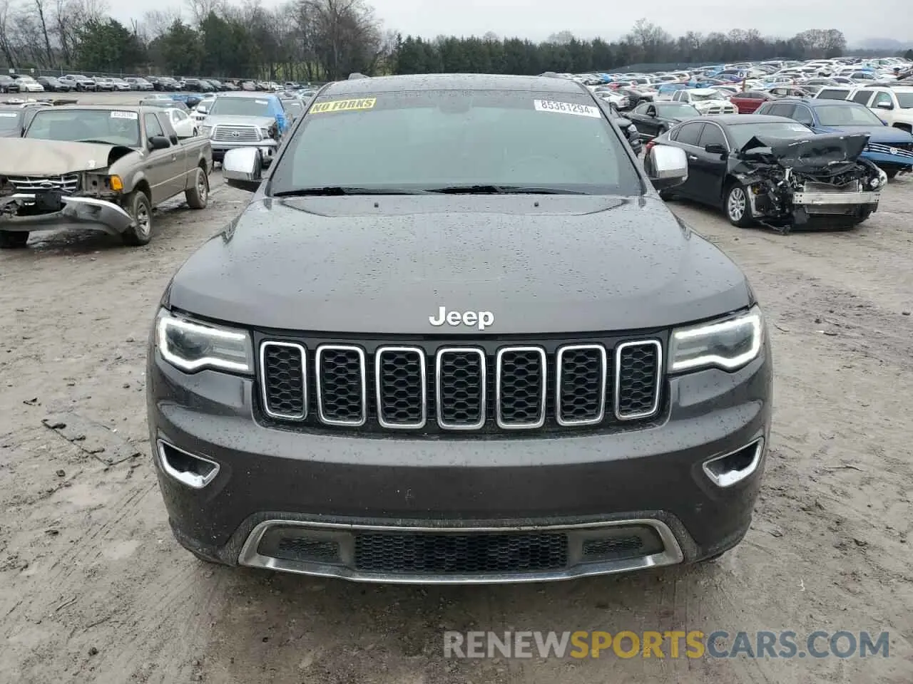 5 fotografías del automóvil dañado 1C4RJEBG2KC789166 JEEP GRAND CHER 2019