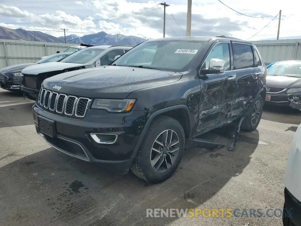 1 fotografías del automóvil dañado 1C4RJEBG3KC680764 JEEP GRAND CHER 2019