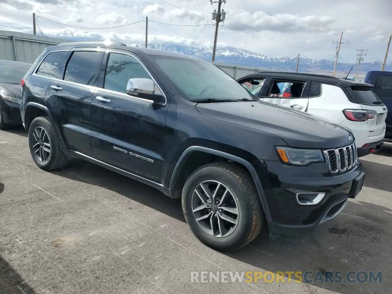 4 fotografías del automóvil dañado 1C4RJEBG3KC680764 JEEP GRAND CHER 2019