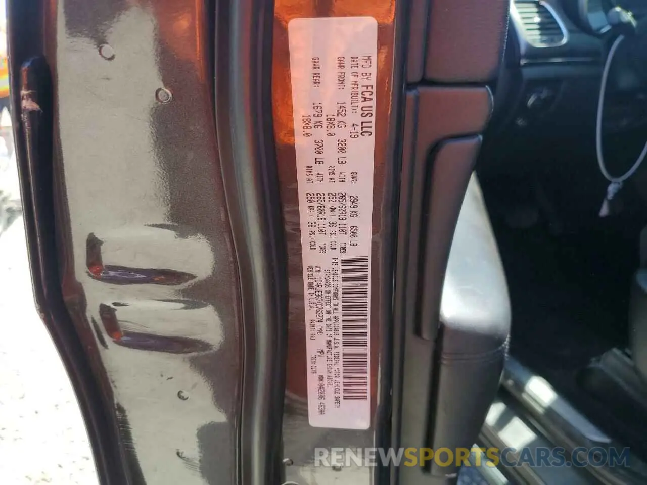 14 fotografías del automóvil dañado 1C4RJEBG7KC763274 JEEP GRAND CHER 2019