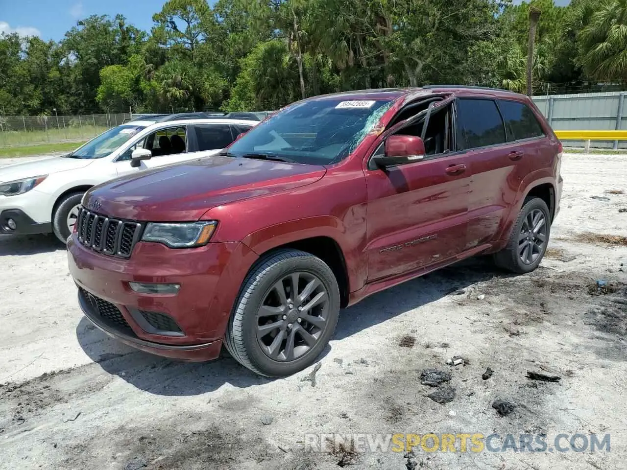 1 fotografías del automóvil dañado 1C4RJECG5KC662474 JEEP GRAND CHER 2019