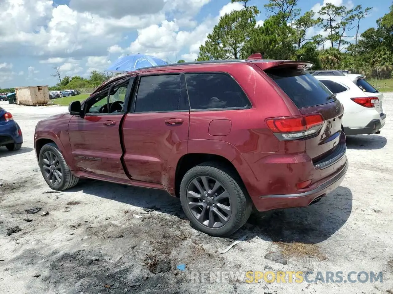 2 fotografías del automóvil dañado 1C4RJECG5KC662474 JEEP GRAND CHER 2019