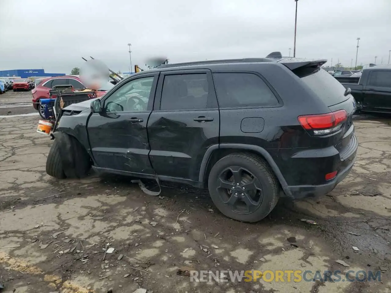 2 fotografías del automóvil dañado 1C4RJFAG0KC620268 JEEP GRAND CHER 2019