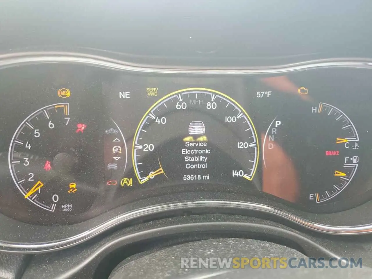 9 fotografías del automóvil dañado 1C4RJFAG0KC620268 JEEP GRAND CHER 2019