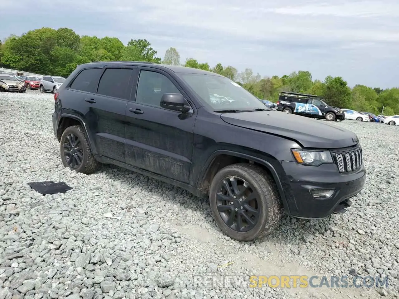 4 fotografías del automóvil dañado 1C4RJFAG1KC587555 JEEP GRAND CHER 2019