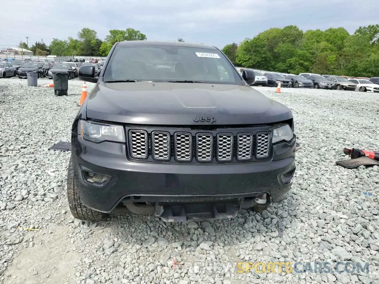 5 fotografías del automóvil dañado 1C4RJFAG1KC587555 JEEP GRAND CHER 2019