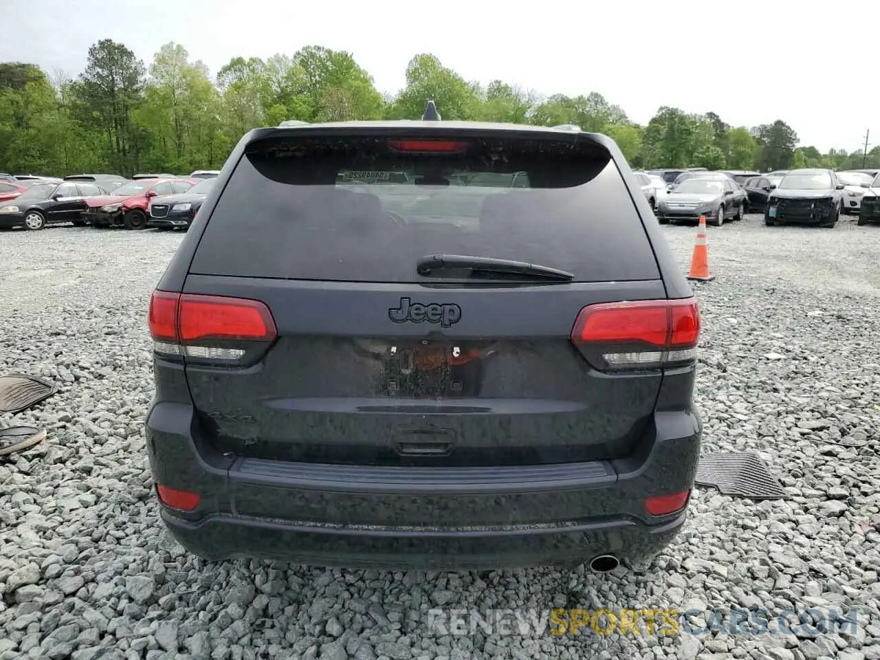 6 fotografías del automóvil dañado 1C4RJFAG1KC587555 JEEP GRAND CHER 2019